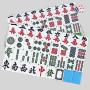 Custom American Mahjong Tiles Set - Casino Games, TC Brand