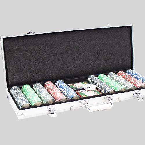 Wholesale Casino Chips Set - 500 Pieces