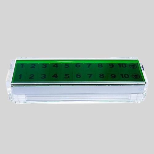 Acrylic Rummy Travel Game Tiles – Digital Game Israel Mahjong