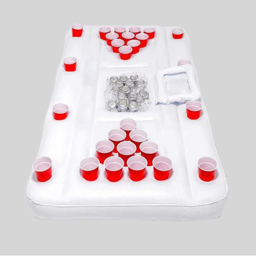 Inflatable Pool Pong Table - PVC Water Games