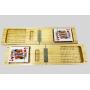 Wooden Cribbage Pegs & Board Set - HOOLEESH