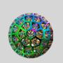 D100 Metal Dice - D&D RPG Polyhedral Dice