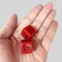Delove SM Fun Dice - Red Acrylic Sex Toys