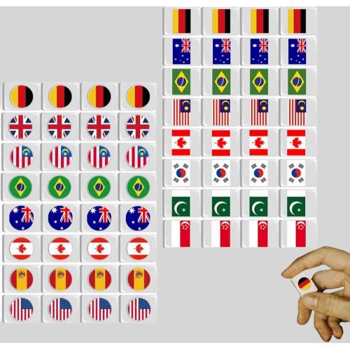 Custom Singapore Mahjong Tiles Board Game Set