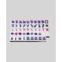 Colorful Acrylic Mahjong Tiles - Casino Entertainment