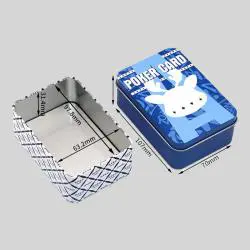 Custom Tarot Card Tin Box Luxury Playing Cards Packaging