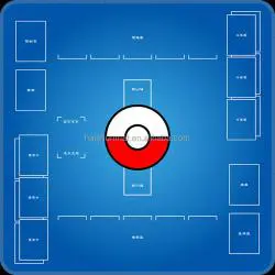 Custom Monster TCG Playmat - 24x14in Yugioh MTG Gaming Mat
