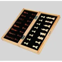 Wooden Foldable Chess Set - Family Game Gift
