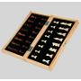 Wooden Foldable Chess Set - Family Game Gift