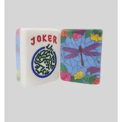 Custom Engraved Mahjong Tiles – Double Layer Set