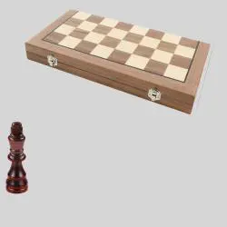 High Quality Portable Magnetic Wooden Chess Set