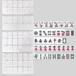 Mahjong Dice Epoxy Mold Silicone Molds DIY Craft