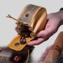 Handmade Leather D20 Dice Bag - RPG Tabletop Gaming Pouch