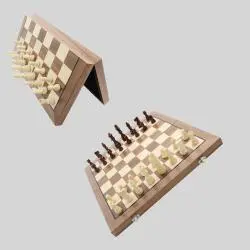 High Quality Portable Magnetic Wooden Chess Set