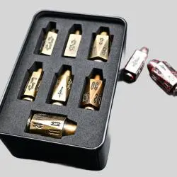 JMS D6 Bullet Dice Set - Metal DND RPG Dice