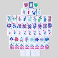 Fresh Mahjong Spring Tiles Game - YUDA MJ14 Acrylic Table Game
