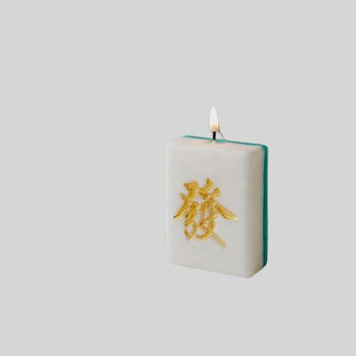 Custom Scented Mahjong Candles - Handmade Home Decor