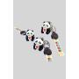 Panda Keychain, Sparrow, Light, Plastic, Custom Logo