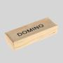 Acrylic Dominoes Set - Jumbo Glitter Tiles, Party Game