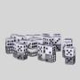 8mm Plastic Dice - Square Corner Table Games