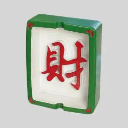 Resin Mahjong Ashtray - Home Decoration