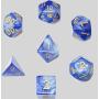 Custom Resin DND Dice Set - Smoke Polyhedral Dice for RPG