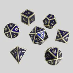 7 Polyhedral D&D Dice Set - Custom Logo Wholesale