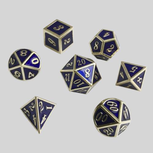 7 Polyhedral D&D Dice Set - Custom Logo Wholesale