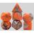 Orange & Grey with Gold Number