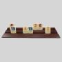 Mini Travel Rummy Tile Game - Wood Case Board Game for Kids