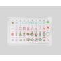 YAGELI Acrylic Mahjong Box - Transparent Board Game Set
