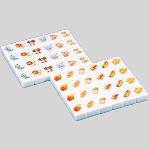 Seaside Escape Mahjong Set - Factory Burger Tiles