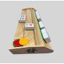 Mahjong Tile Racks - 2 Wooden Sets