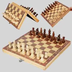 Dericsson Magnetic Folding Chess Board - Adult Kids Gift