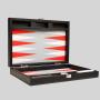 Custom Folding Leather Backgammon Board - YBS