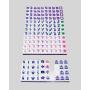 Colorful Acrylic Mahjong Tiles - Casino Entertainment