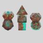 Colorful Resin DND Dice Set - 7Pcs Polyhedral Dice