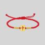 Chinese Mahjong Loose Beads Gold Bracelet Necklace DIY Accessories