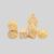 18mm White back with yellow characters