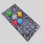 10mm DND Dice - White Black Square Corner Dice