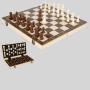2 in 1 Magnetic Chess Set, Folding Board Game, Travel Chess Set