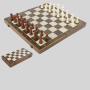 2 in 1 Magnetic Chess Set, Folding Board Game, Travel Chess Set