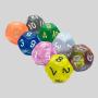 Custom D12 Glitter Dice - RPG D&D Acrylic Dice