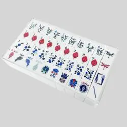 Custom Acrylic Mahjong Set - 160pcs Lucite Display Box