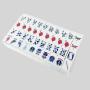 Custom Acrylic Mahjong Set - 160pcs Lucite Display Box