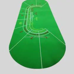 Custom Poker Mat - Non-Slip Rubber Casino Mat