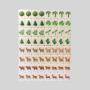 Pink Back 2 Player Mahjong Set - Seaside Escape Tiles