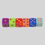 Custom Acrylic Dice Set - Bulk, Logo Printing, Kemake