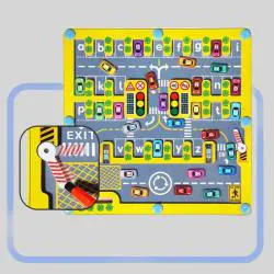 Toddler Color Number Maze Puzzle - High Five