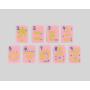 Premium Custom Pink American Mahjong Tiles - Acrylic Game Set